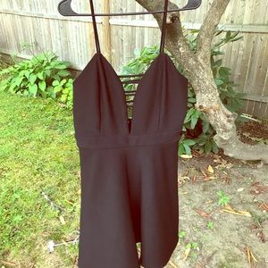 Black night life dress